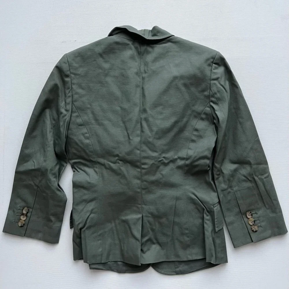 Smart Set Short  Army Green Blazer Jacket ( XS ) - Picture 2 of 2